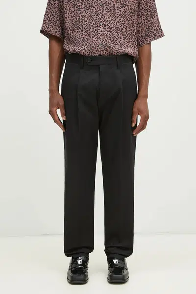 Kalhoty Paul Smith pánské, černá barva, přiléhavé, M1R-408Z-P01934