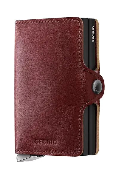 Kožená peněženka Secrid hnědá barva, TBc-Brown