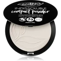 puroBIO Cosmetics Indissouble kompaktní pudr s matným efektem odstín T00 9 g