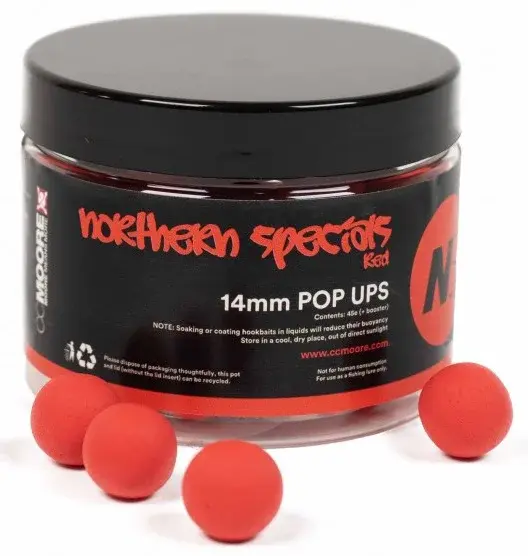 Cc moore plovoucí boilie ns1 červená - 12 mm 55 ks