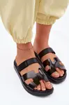 Kožené dámské slip-on černé Lemela