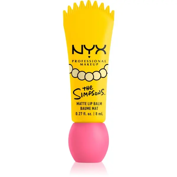 NYX Professional Makeup The Simpsons Smushy balzám na rty s matným efektem odstín Smarty Pink 8 ml