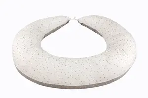 Bomimi ABRA multifunkční polštář XXL, HVĚZDIČKY bílá/šedá