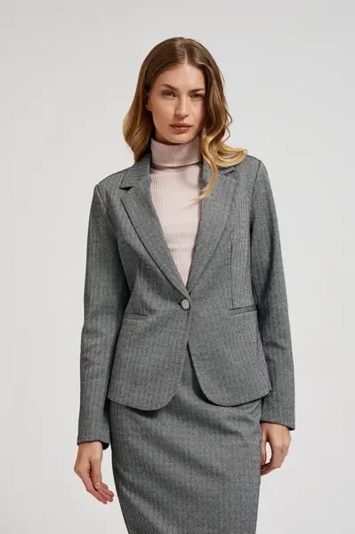 Marisse Women's Jacket Z-Mr-4502 Grey