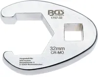 Klíče ploché otevřené 1/2", různé rozměry - BGS technic Velikost: 32 mm