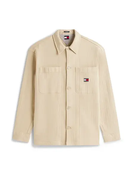 Tommy Jeans Prechodná bunda 'ESSENTIAL'  béžová