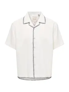 Only & Sons Košeľa 'ONSDUKE'  biela