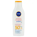 NIVEA Sun Sensitive Protect Opalovací mléko SPF 50+ 200 ml