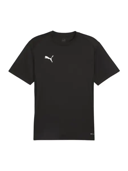PUMA Funkčné tričko  čierna / biela