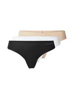 Tommy Hilfiger Underwear Tangá  telová / čierna / biela