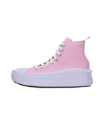 CONVERSE Tenisky 'Chuck Taylor All Star Move'  ružová / čierna / biela