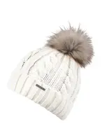 chillouts Čiapky 'Joan'  tmavobéžová / biela