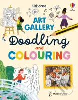 Art Gallery Doodling and Colouring - Rosie Dickins - kniha z kategorie Pro děti