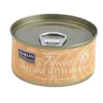FISH4CATS  Finest sardinka s krevetami konzerva pro kočky 70 g