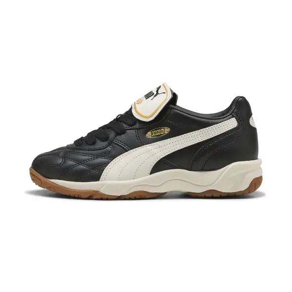 PUMA Tenisky 'King'  zlatá / čierna / biela