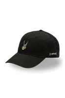 Bavlněná baseballová čepice Capslab x Asterix černá barva, CL/AST1/1/CD/AST