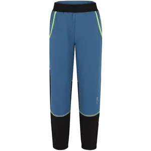 LOAP URAFNEX Detské softshellové nohavice, modrá, veľkosť 158-164