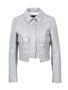 FREAKY NATION Prechodná bunda 'Effi'  strieborná