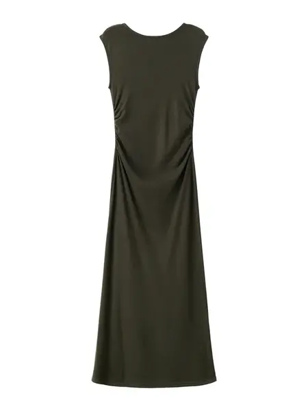 MANGO Šaty 'BASILEA'  kaki