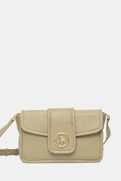 Kabelka U.S. Polo Assn. Jodhpur zelená barva, BEUJ58589WVP