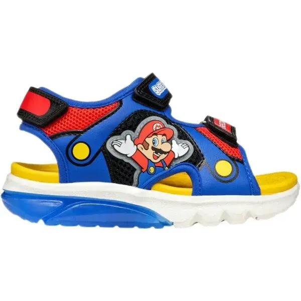 Geox J SANDAL CIBERDRON B Chlapčenské sandále, modrá, veľkosť