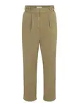 TOPSHOP Petite Plisované nohavice  olivová