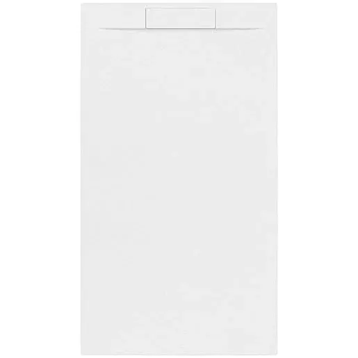 Sprchová vanička obdĺžniková SAT Fusion 120x90 cm liaty mramor Blanco SATFU12090BL