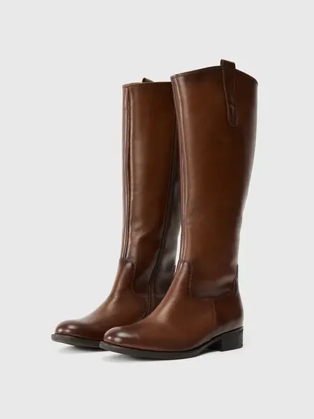 GABOR Čižmy  tmavohnedá