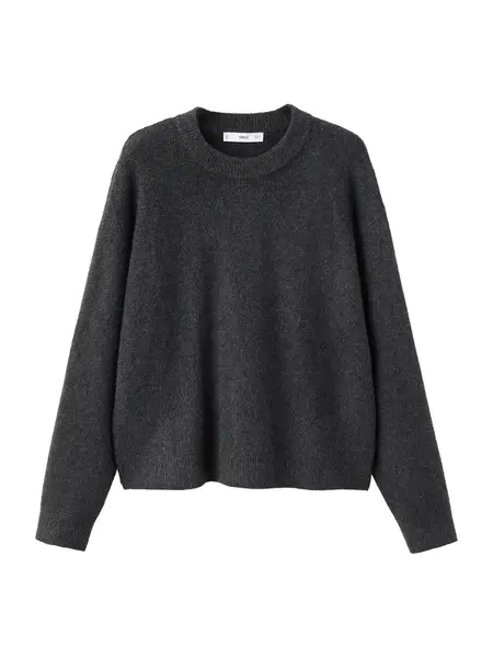 MANGO Sveter 'MARIANO'  tmavosivá