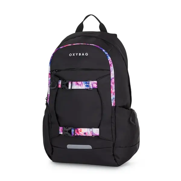 Oxybag OXY ZERO - studentský batoh Flowers 176