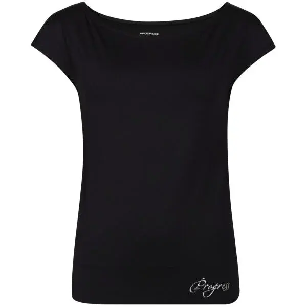 PROGRESS SIGMA Dámske športové tričko, čierna, veľkosť