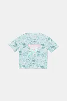 Dětské tričko Guess tyrkysová barva, J5GI10 K6YW4