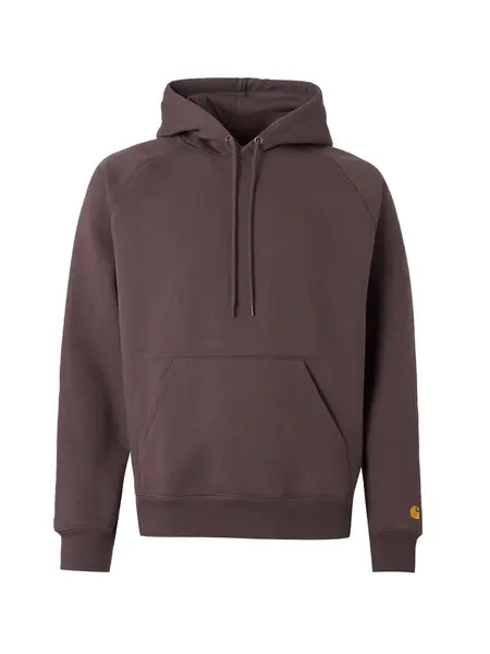 Carhartt WIP Mikina 'Chase'  tmavohnedá