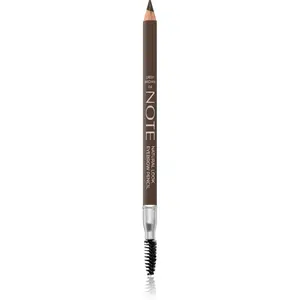 Note Cosmetique Natural Look ceruzka na obočie s kefkou 04 Deep Brown 1,08 g