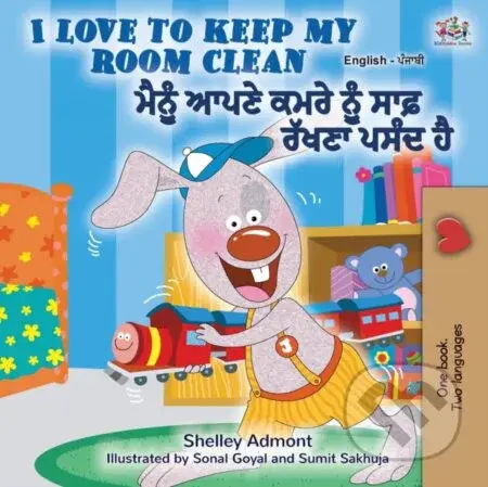 I Love to Keep My Room Clean (English Punjabi Bilingual Book -Gurmukhi) - kniha z kategorie Pro děti