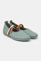 Kožené baleríny Camper TWS dámské, tyrkysová barva, K201665-008