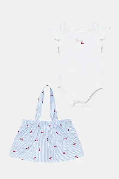 Kojenecká sada Guess bílá barva, S5GG03 K6YW4