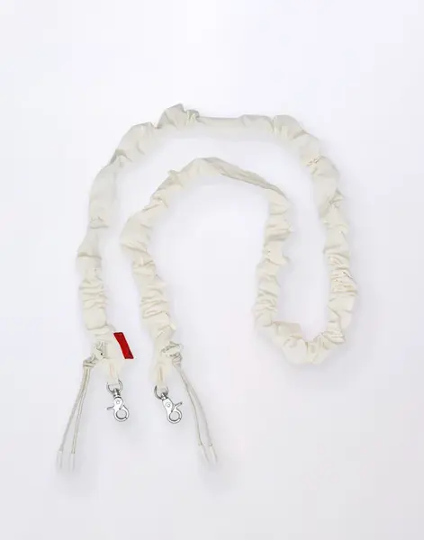 Topologie Bungee Strap Ecru Synthetic Leather