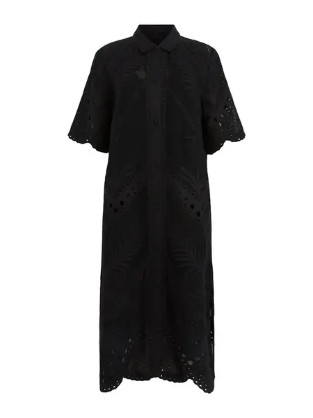 AllSaints Košeľové šaty 'MERIA'  čierna