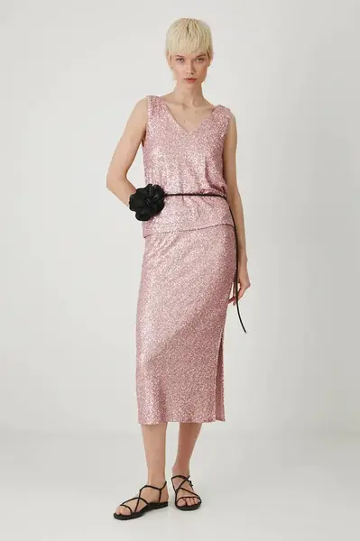 Top Medicine dámský, růžová barva