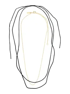 Pilgrim Retiazka  zlatá / čierna