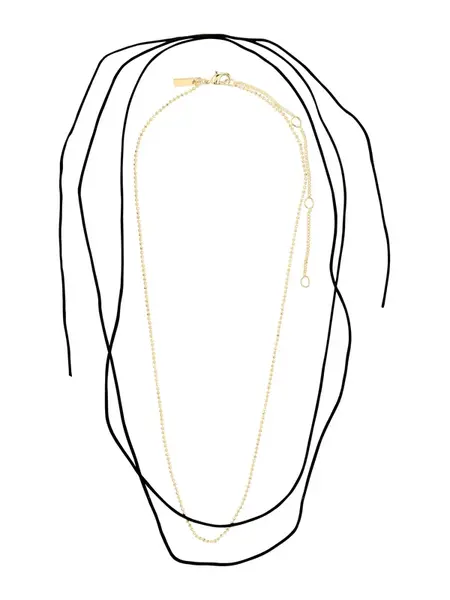 Pilgrim Retiazka  zlatá / čierna