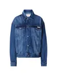 Calvin Klein Jeans Prechodná bunda '90S HORIZON'  modrá denim