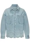 BUFFALO Prechodná bunda  modrá denim