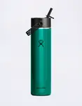 Hydro Flask Lightweight Flex Straw Bottle (710 ml) Emerald Green
