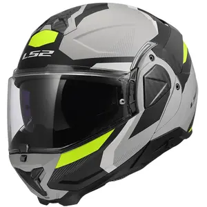 Překlopná přilba LS2 FF910 Advant II Triple Light Grey P/J 3XL (65-66)
