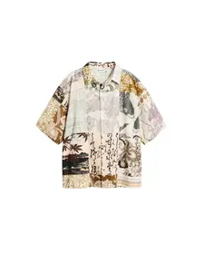 Desigual Košeľa  zmiešané farby