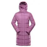 Dámský hi-therm kabát alpine pro edora růžová l