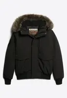 Superdry & Co Zimná bunda 'Everest'  hnedá / čierna
