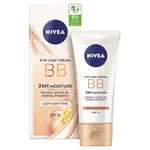 Nivea Zkrášlující hydratační krém 5 v 1 BB Cream SPF 15 (5in1 Beautifying Moisturizer) 50 ml světlý tón pleti